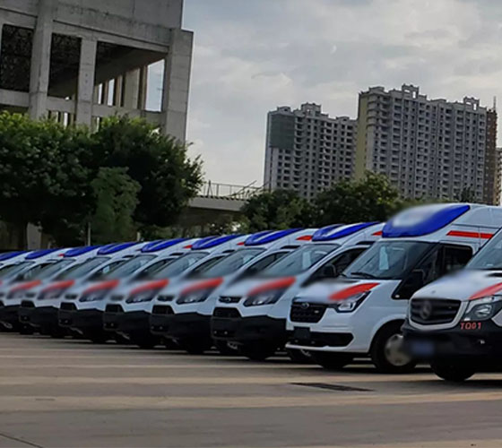 白沙服务车队展示