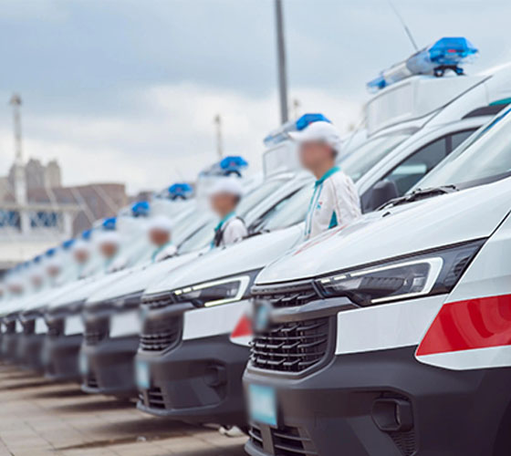 白沙服务车队展示